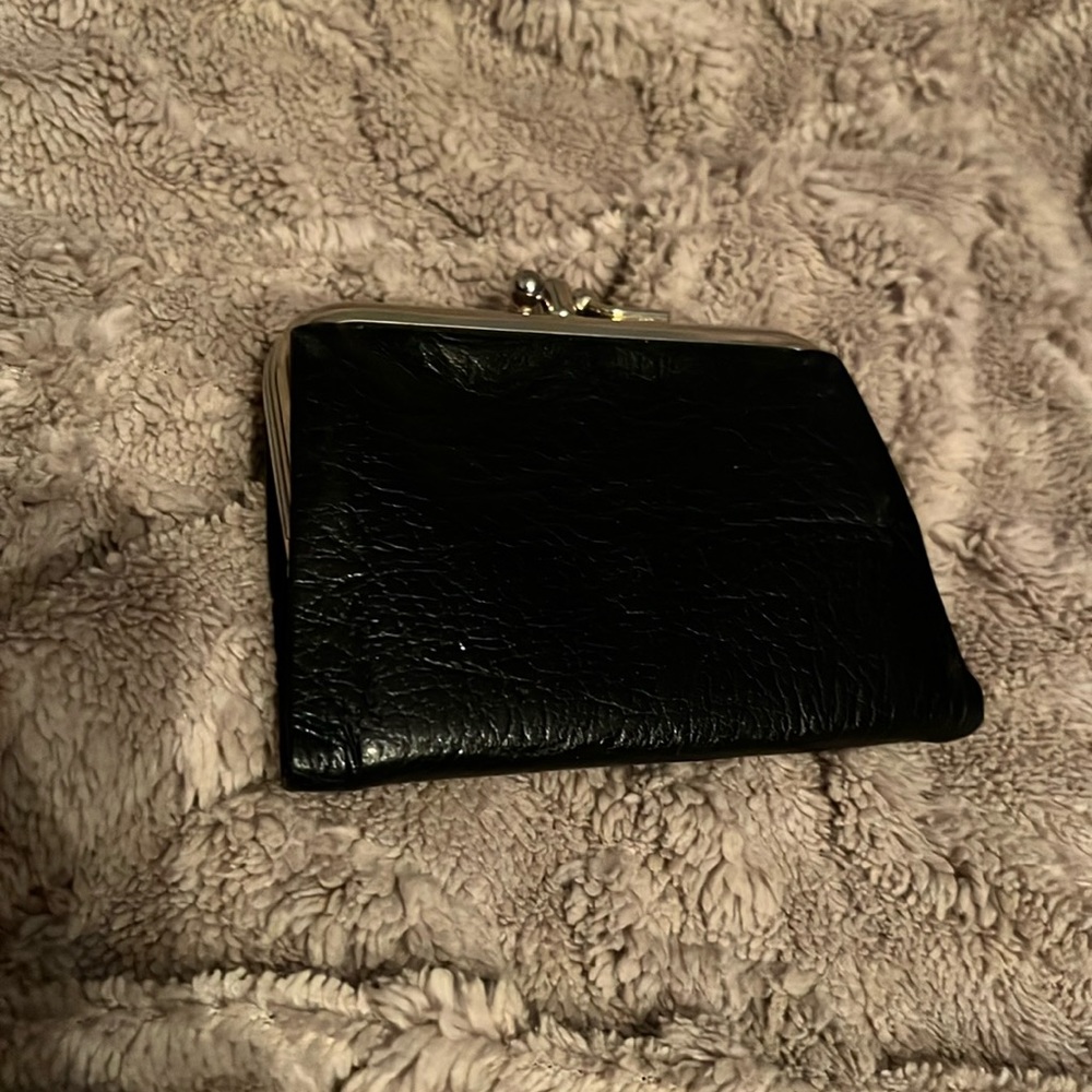 😄Vintage leather change purse